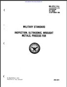 تصویر MIL-STD-2154-1982- MILITARY STANDARD INSPECTION, ULTRASONIC, WROUGHT, METALS, PROCESS FOR- دانلود استاندارد 