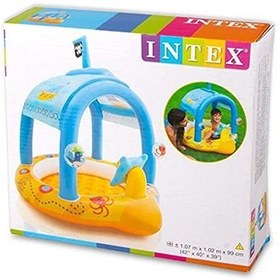 تصویر استخر بادی کودک با سقف 57426