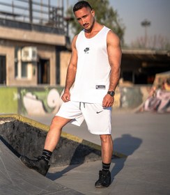 تصویر ست بسکتبالی نایک سفید 