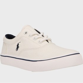 تصویر کتانی بنددار کیتون بچگانه برند polo ralph lauren Kids Keaton Lace Up Sneakers