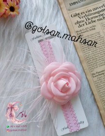 تصویر هدبند ماه‌گل - رنگ شیری 