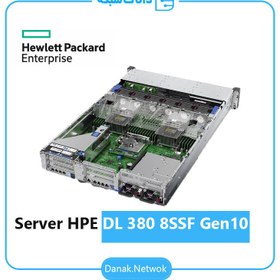 تصویر سرور HPE DL380 8sff G10 