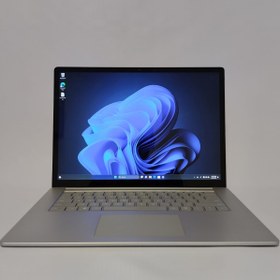 تصویر سرفیس لپ تاپ 3 استوک Surface laptop 3 پردازنده i7 نسل دهم رم 16 گیگابایت حافظه 256 صفحه نمایش 15 اینچ لمسی 