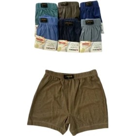 تصویر شورت پادار پلی استر پنبه مردانه رنگی XL 