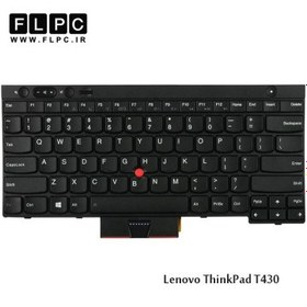 تصویر کیبورد لپ تاپ لنوو Lenovo ThinkPad T430 باموس- به همراه کلید پاور 