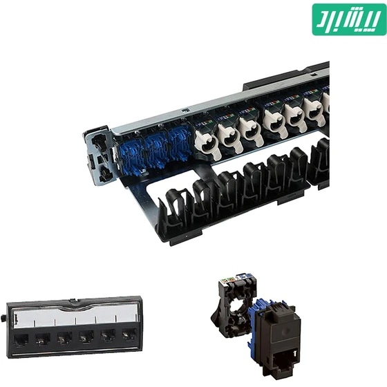 خرید و قیمت Legrand 24-Port Cat6 UTP Patch Panel | ترب