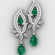 تصویر گوشواره طلا مدلZ252 