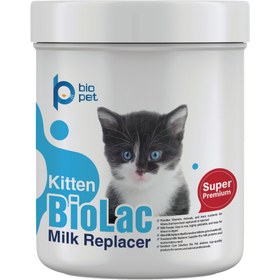 تصویر شیر خشک گربه بایو پت مدل Kitten BioLac Super Premium وزن 400 گرم 