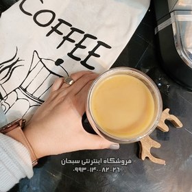 تصویر زیر لیوانی طرح گوزن 