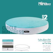 تصویر تشک سگ نیناپت مدل سیرکل سایز ۲ 