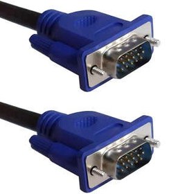 تصویر کابل VGA دی-نت به طول 3 متر ا D-net VGA Cable 3m D-net VGA Cable 3m
