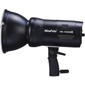 تصویر نور NiceFoto 100W Battery daylight COB LED light HB-1000B Ⅱ 