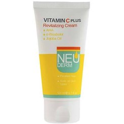 تصویر کرم ویتامین C پلاس تیوبی حجم 50 میل نئودرم Neoderm vitamin C plus tube volume 50 ml