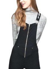 تصویر پلیور زنانه یقه اسکی طوسی Tally Weijl 