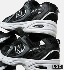 تصویر کتونی مردانه نیوبالانس 530 سفید کد 255510 