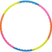 تصویر حلقه لاغری هولاهوپ سایز ۱۰۰ سانتیمتر ۸ تکه 