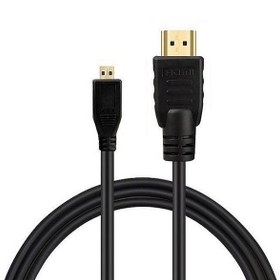 تصویر کابل HDMI به MICRO HDMI پی نت به طول 1.5 متر MICRO HDMI TO HDMI PNET 1.5M