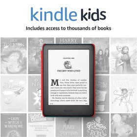 تصویر کیندل کودکان جدید آمازون 6 اینچی نسل 10 با کاور ایستگاه‌های فضایی ا Kindle Kids (2019 release), a Kindle designed for kids, with parental controls - Space Cover Space Station Cover Kindle Kids (2019 release), a Kindle designed for kids, with parental controls - Space Cover Space Station Cover