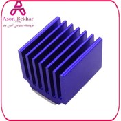 تصویر هیت سینک آلومینیومی 15*14 میلیمتر ارتفاع 13 میلیمتر 14*15*13mm aluminium heatsink