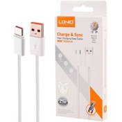 تصویر کابل شارژ الدینیو مدل LS901 ظرفیت ۲۵ وات طول ۱ متر 