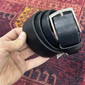 تصویر کمربند چرم کلاسیک مردانه 