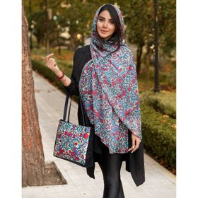 تصویر ست کیف و شال زنانه بهار کد 03 Bahar Women Bag and Shawl Set Code 03