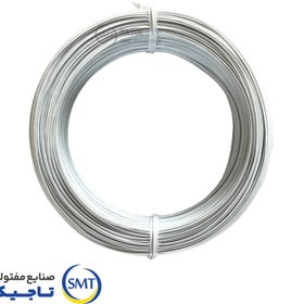 تصویر سیم بسته بندی سفید تک سیم سیم بند ، سیم پیچ،سیم بست