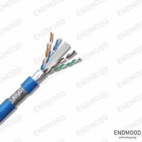 تصویر کابل شبکه sftp cat6 لگراند تست فلوک پرمننت متراژ 500 Legrand sftp cat6 permanent fluke test 500m