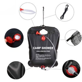 تصویر دوش مسافرتی مدل Y77 