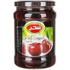 تصویر کمپوت گیلاس 660 گرمی سحر -