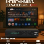 تصویر گیرنده دیجیتال استارست مدل SR260H4K فورکی 