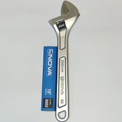 تصویر آچار فرانسه سفید ۱۰اینچ نووا – مدل۳۰۰۳ 