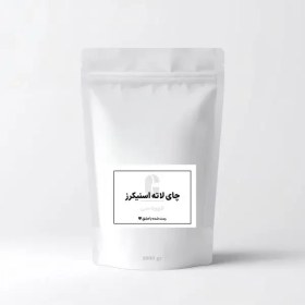 تصویر چای لاته اسنیکرز 