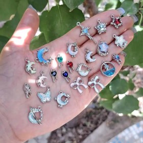 تصویر پلاک نقره ای پینترستی 