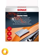 تصویر پک شش عددی دستمال میکروفایبر 40*40 دیتیلینگ خودرو سوناکس Sonax Profiline Coating Towel 