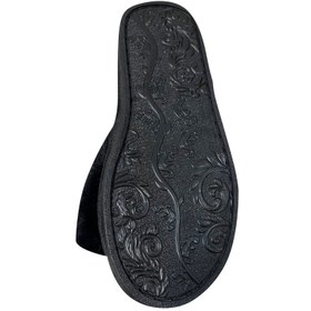 تصویر دمپایی حوله ای زنانه مدل خزدار کد 79 