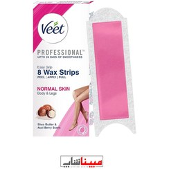 تصویر نوار موبر ویت مخصوص پوست نرمال بسته ۸ عددی 