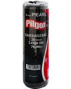 تصویر کیسه زباله رولی لندن مشکی شیرینگی – تولید شرکت پیلگون - بسته /london-scented-black-garbage-bags-roll-pilgon