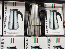 تصویر اسپرسو ساز 6 کاپ Espresso maker 6 cup