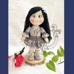 تصویر عروسک ایستاده نمدی 