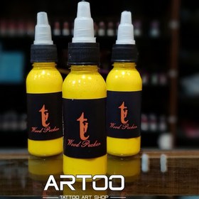 تصویر رنگ تمرینی زرد 