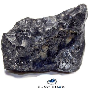 تصویر سنگ عقیق سیاه (اونیکس) نمونه استثنایی و معدنی S996 