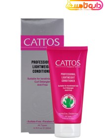 تصویر نرم كننده فاقد سولفات انواع مو 200 میلی لیتر كاتوس Cattos Conditioner For Normal Hair 200 ml