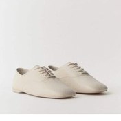 تصویر باله روزانه زنانه کفش چرمی فاقد اورجینال MANGO 