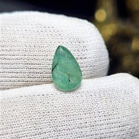 تصویر نگین سنگ زمرد معدنی زامبیا کد S3661 