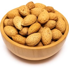 تصویر بادام درختی ایرانی سنگی درجه یک پرچرب، تازه و یکدست - 1000 گرم 