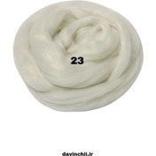 تصویر الیاف کچه داوینچی کد۲۳(سفید یخچالی) 