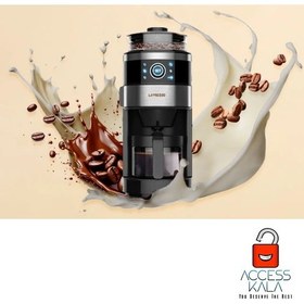 تصویر دستگاه قهوه‌ ساز و آسیاب قهوه لپرسو LePresso Bean Grinder LP6DCMBK (اورجینال - پلمپ) LePresso Bean Grinder LP6DCMBK