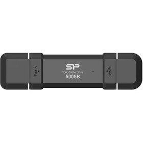 تصویر حافظه اس اس دی اکسترنال سیلیکون پاور مدل DS72 ظرفیت 500 گیگابایت Silicon Power DS72 500GB External SSD