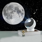 تصویر سوپر پروژکتور کهکشانی اسپیکر دار Home Planetarium Star Projector